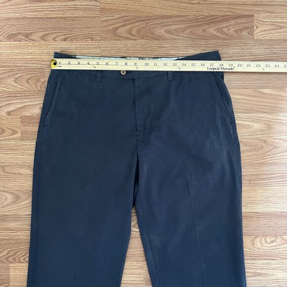 Tommy Bahama Silk Pants 35x30 | Gray Relaxed Fit Chinos Resort Cruise Wear Beach - Picture 2 of 6